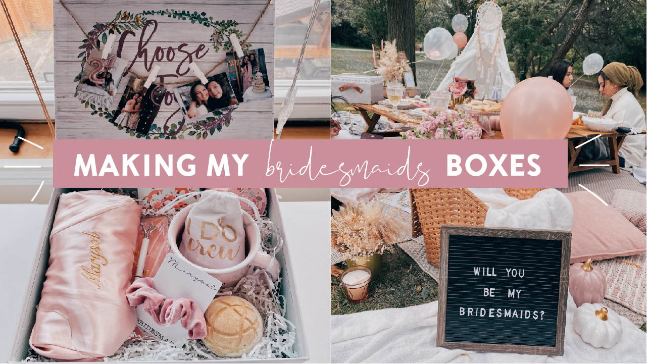 Making my Bridesmaids Boxes